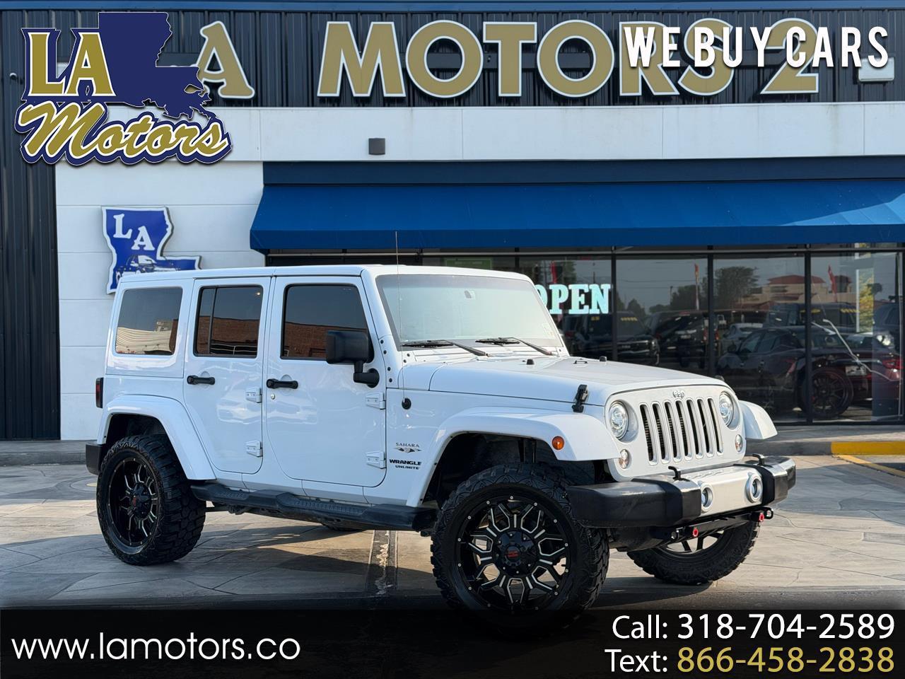 2017 Jeep Wrangler Unlimited Sahara 4WD