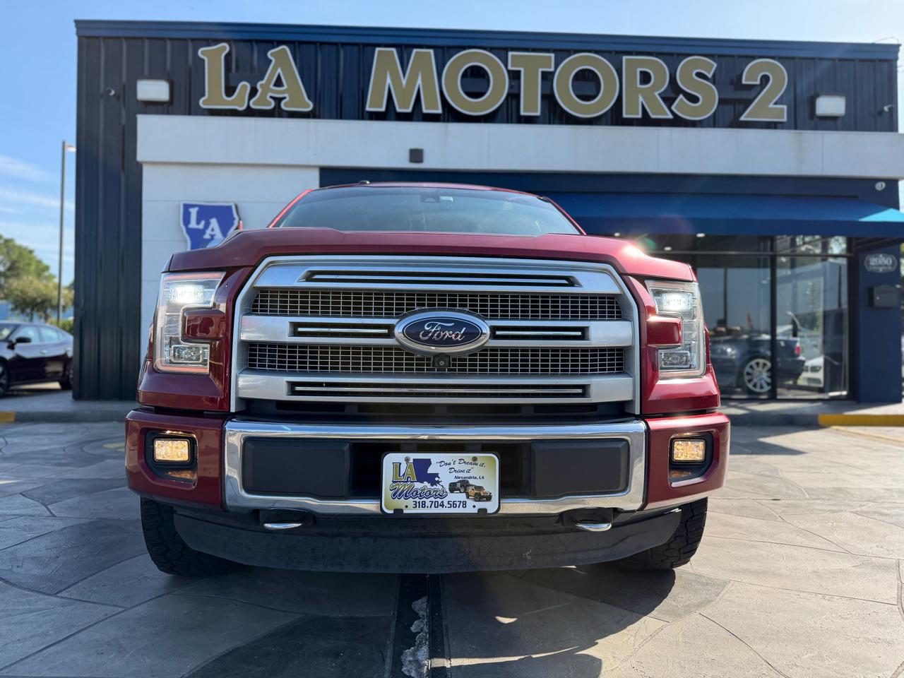 Ford F-150 Platinum SuperCrew 4WD 2015