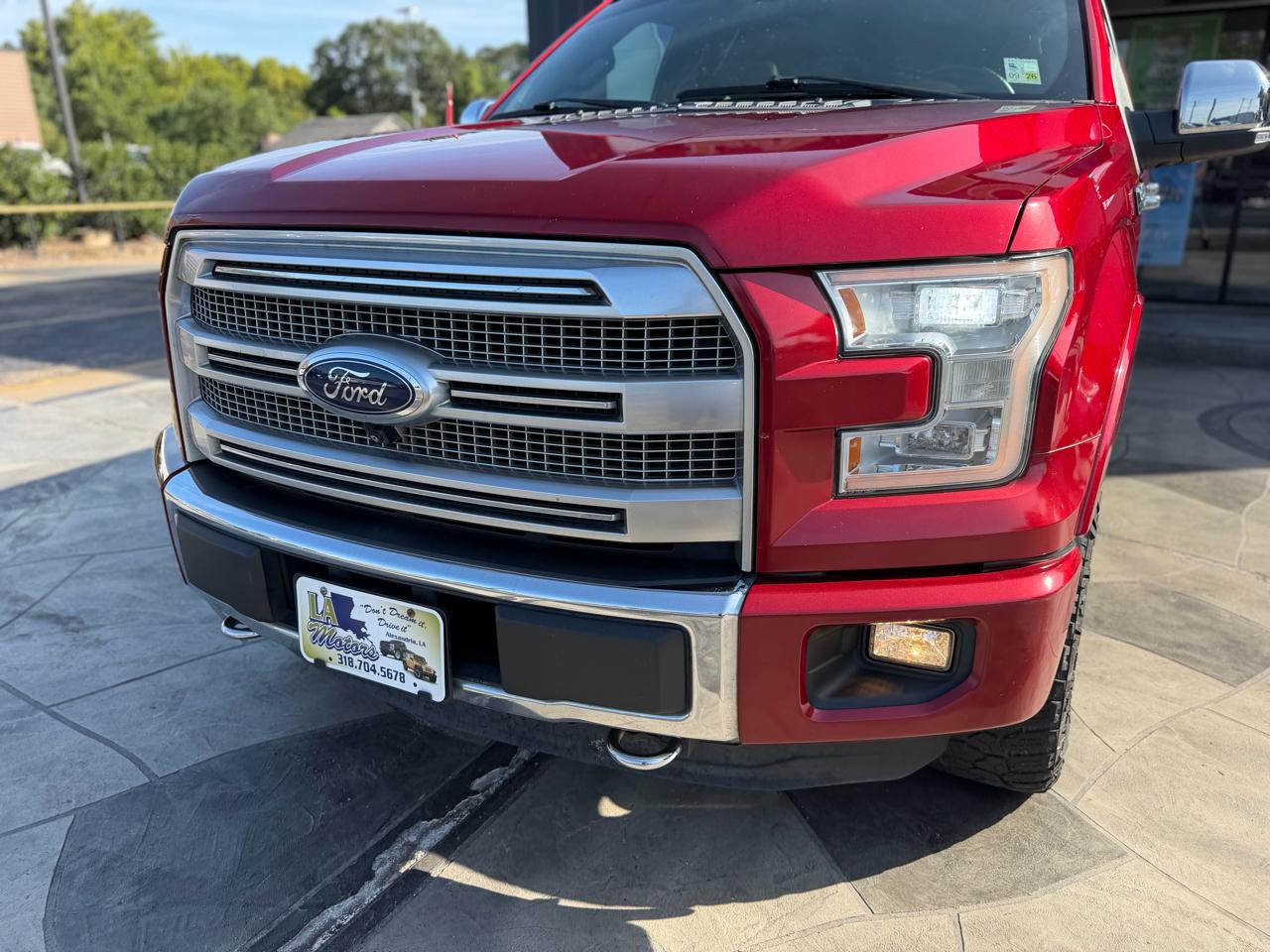 Ford F-150 Platinum SuperCrew 4WD 2015