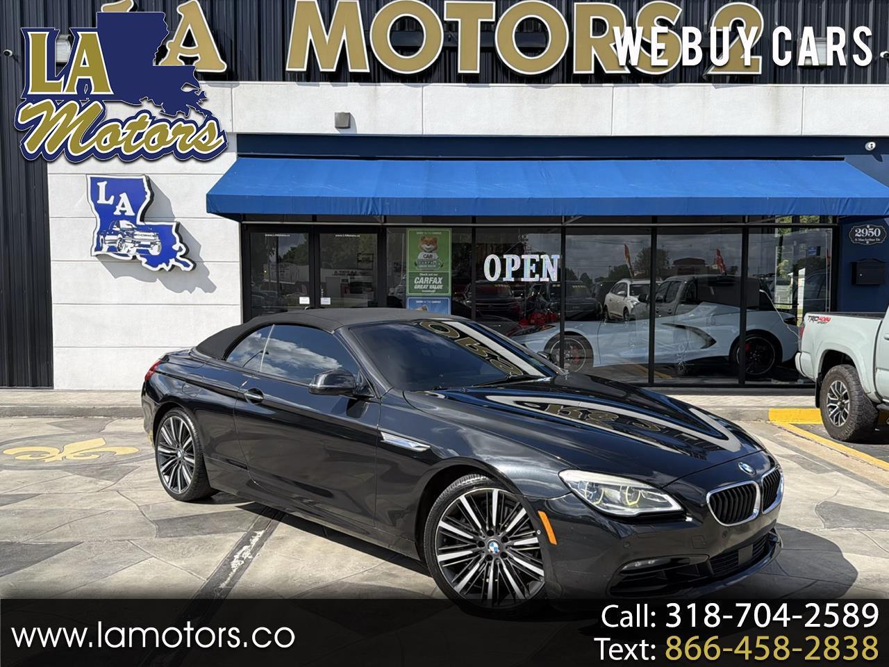 2016 BMW 6-Series 650i Convertible