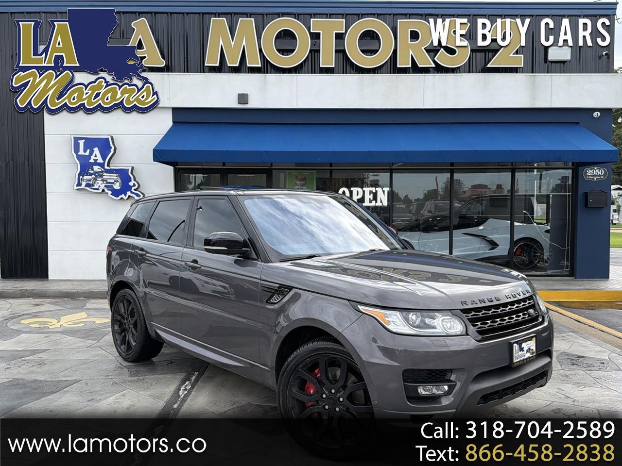 Land Rover Range Rover Sport 5.0L V8 Supercharged Autobiography 2016