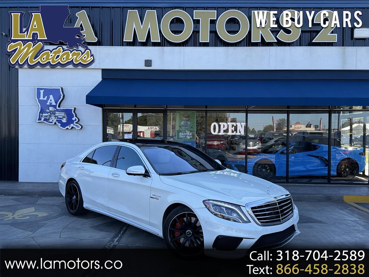 2015 Mercedes-Benz S-Class S63 AMG 4MATIC