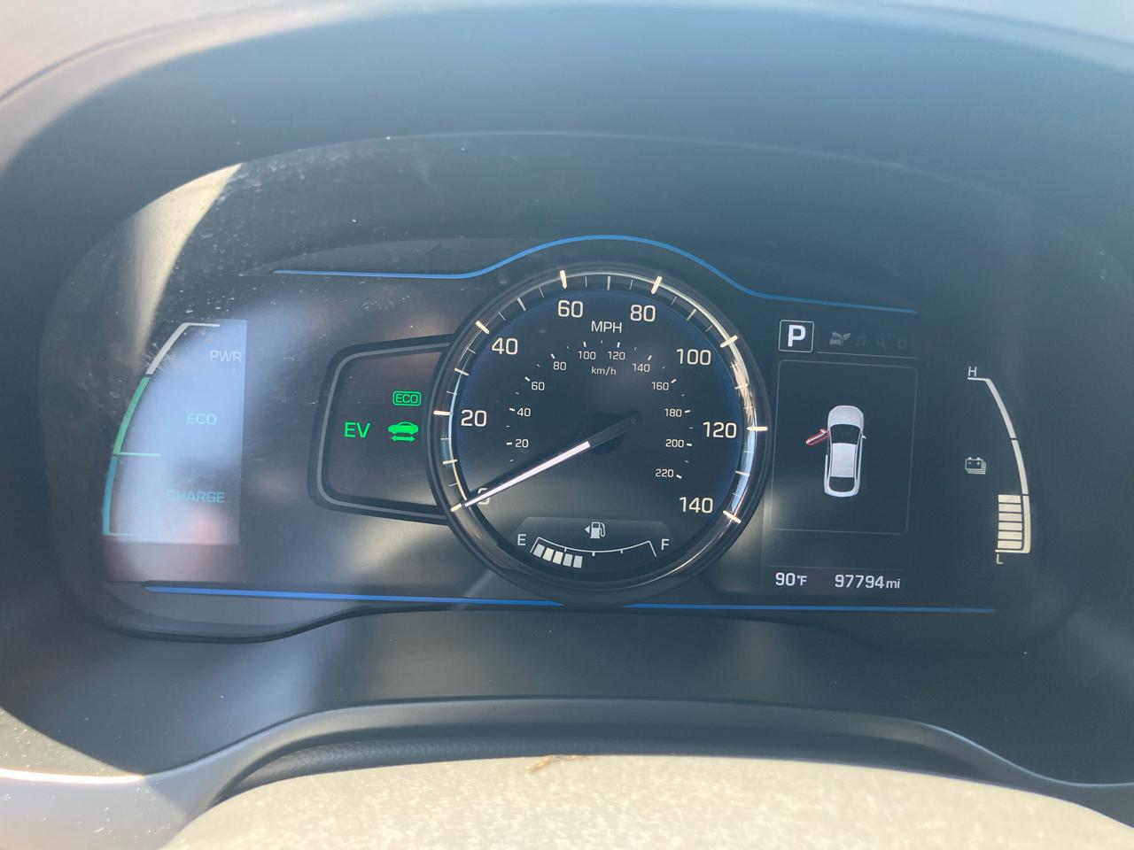 Hyundai Ioniq Hybrid Blue 2019