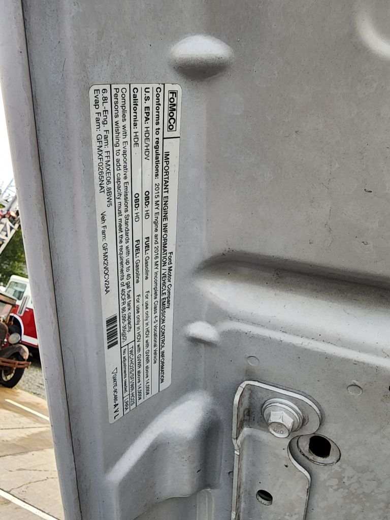 Ford F-550 Regular Cab DRW 2WD 2016