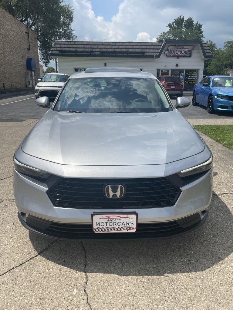 Silver 2024 Honda Accord Sedan Front-Wheel Drive Continuously Variable Transmission