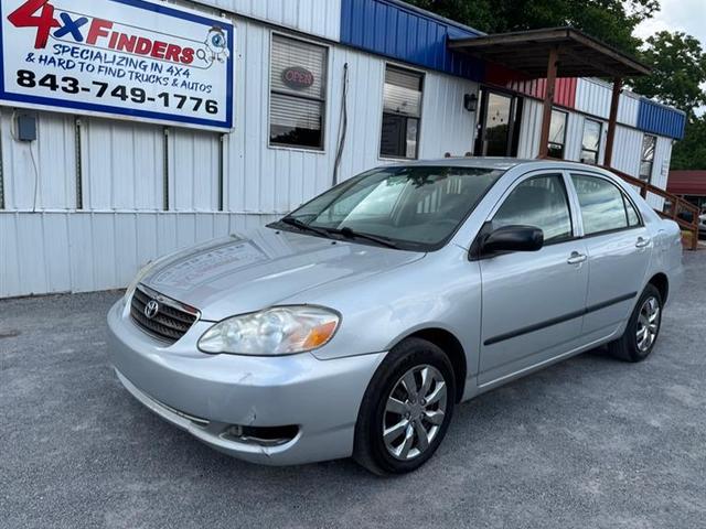 Silver 2008 Toyota Corolla CE Sedan Front-Wheel Drive Automatic