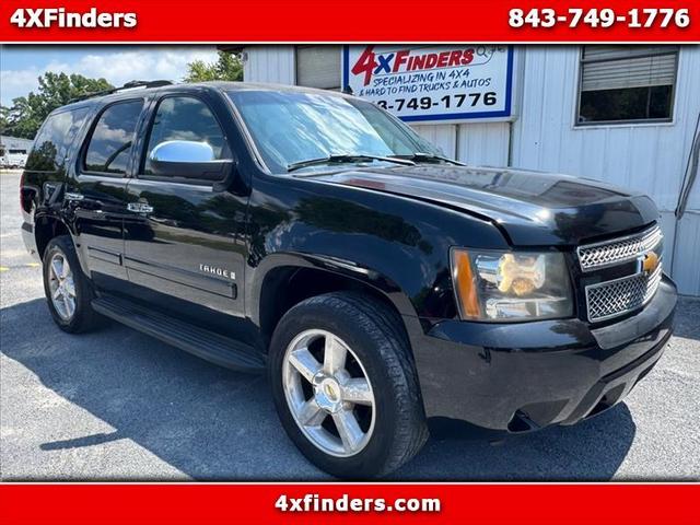 Black 2008 Chevrolet Tahoe SUV / Crossover Four-Wheel Drive Automatic