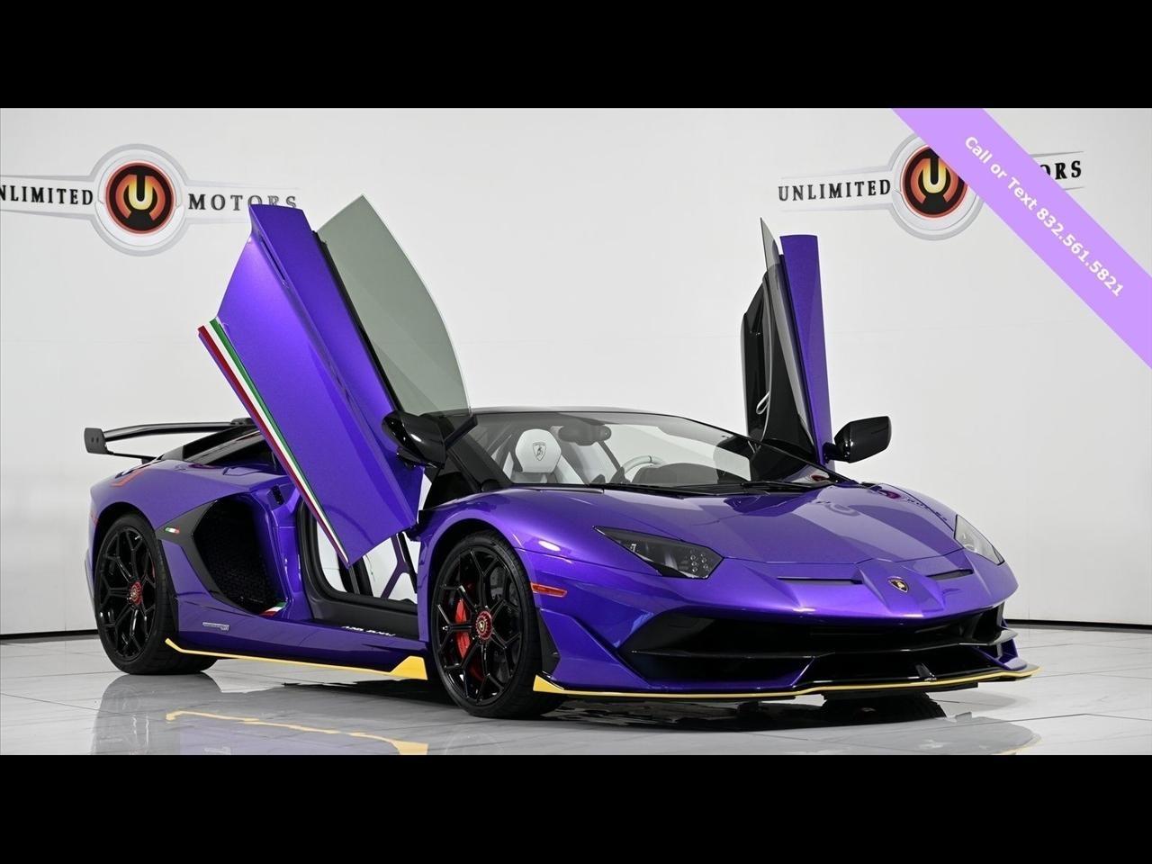2021 Lamborghini Aventador SVJ Roadster