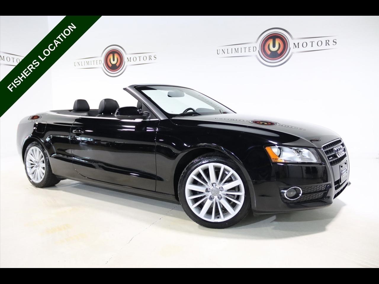 2012 Audi A5 2dr Cabriolet Auto quattro 2.0T Premium