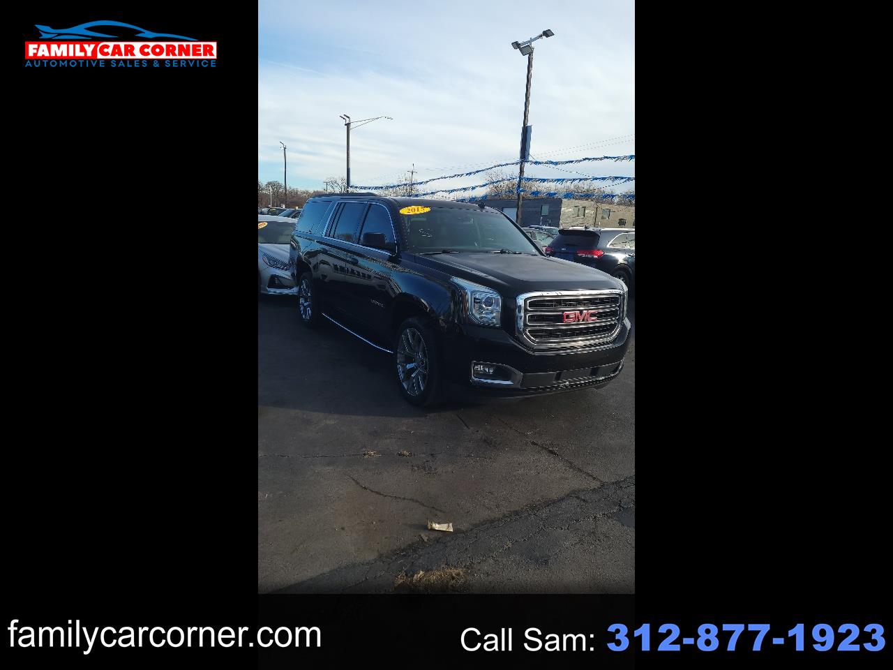 2015 GMC Yukon XL SLT 1/2 Ton 4WD