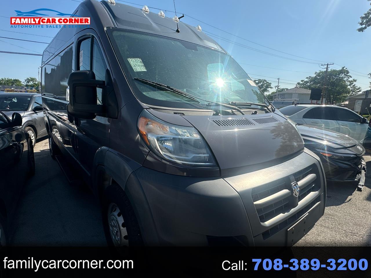 2018 RAM Promaster 2500 High Roof Tradesman 159-in. WB