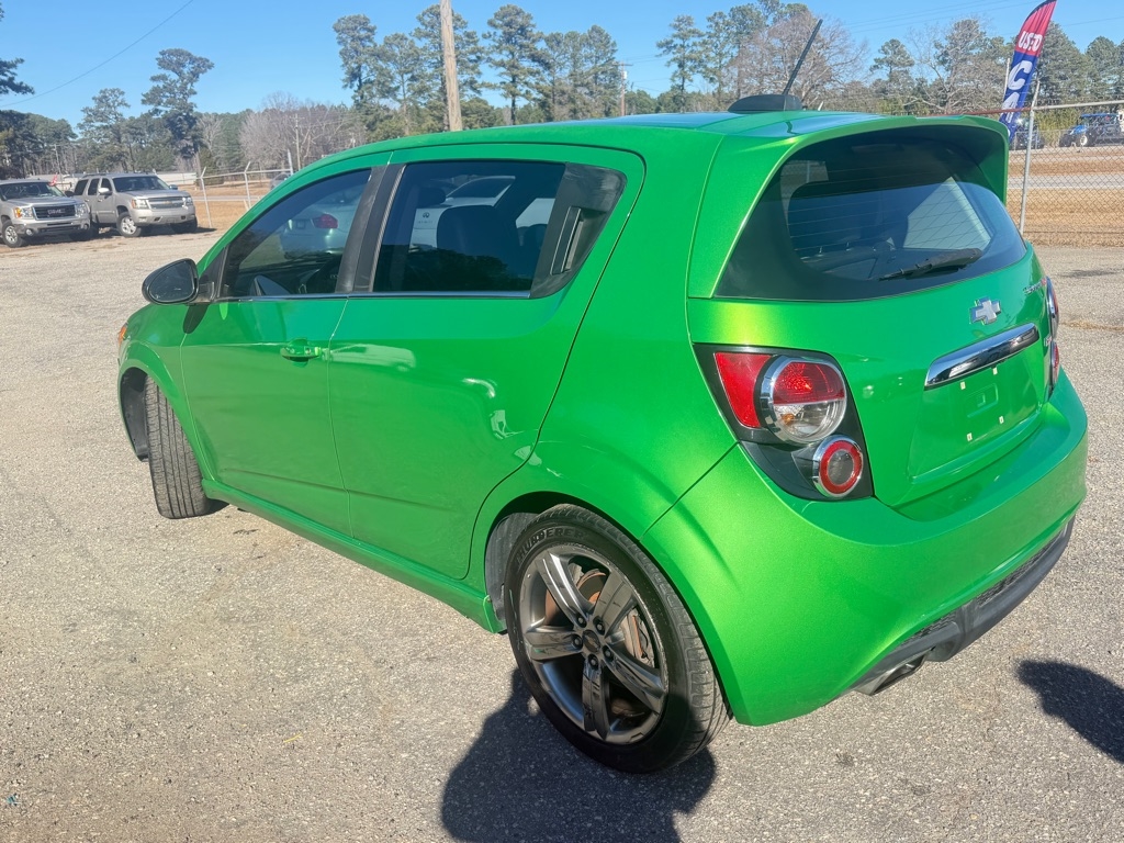 Chevrolet Sonic RS Auto 5-Door 2015