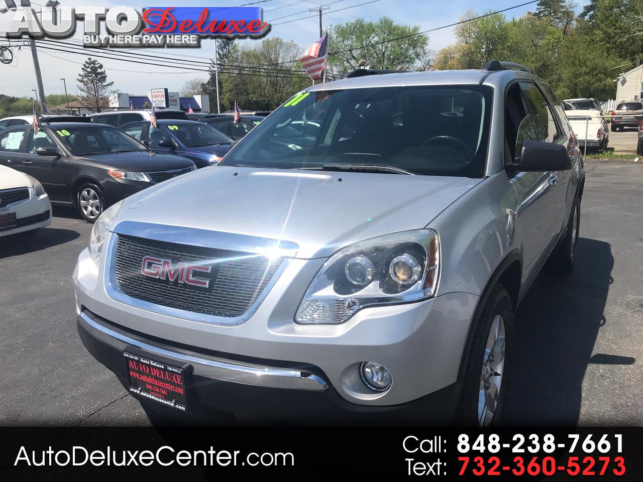 Used 2011 GMC Acadia AWD 4dr SLE for Sale in Toms river NJ 08755 Auto