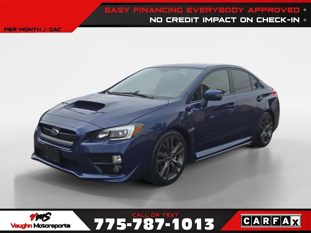 Subaru WRX Limited 4D Sedan 2017 Subaru WRX Limited 4D Sedan 2017