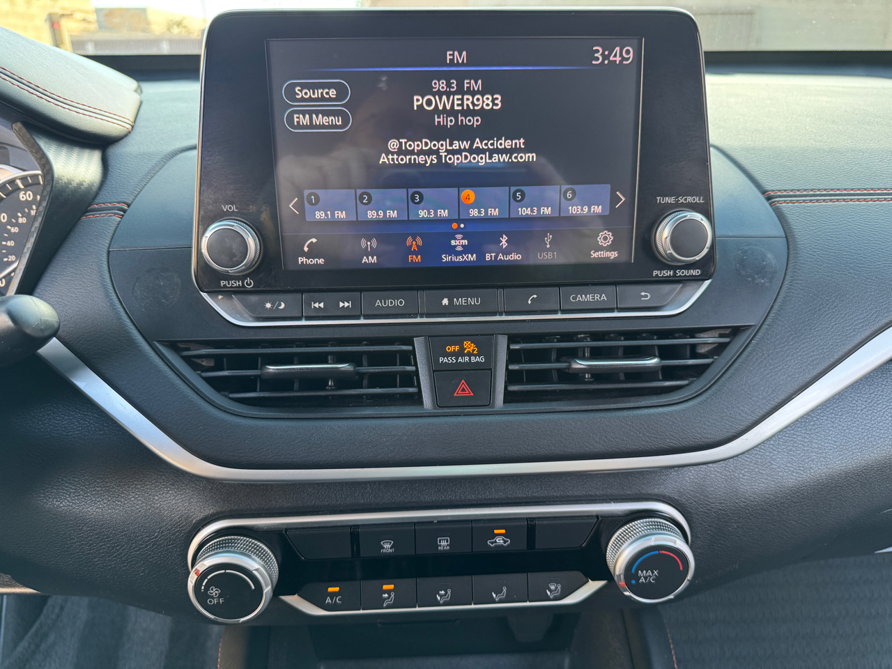 Nissan Altima 2.5 SR 2022