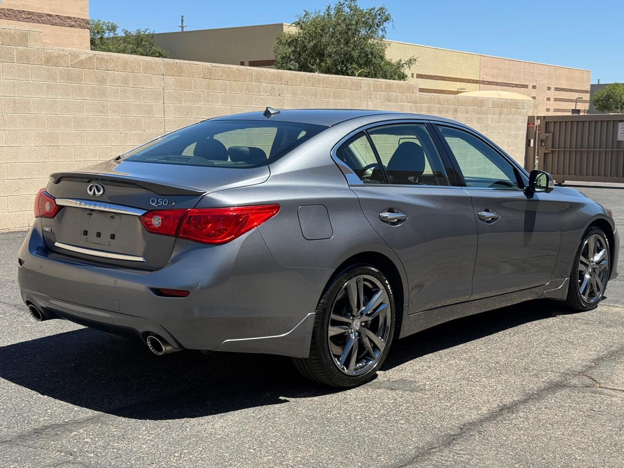 Infiniti Q50 Red Sport 400 AWD 2016