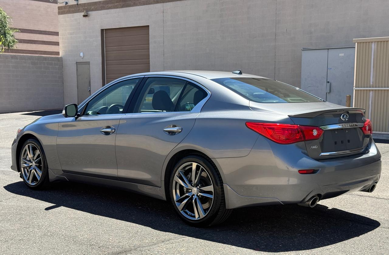 Infiniti Q50 Red Sport 400 AWD 2016