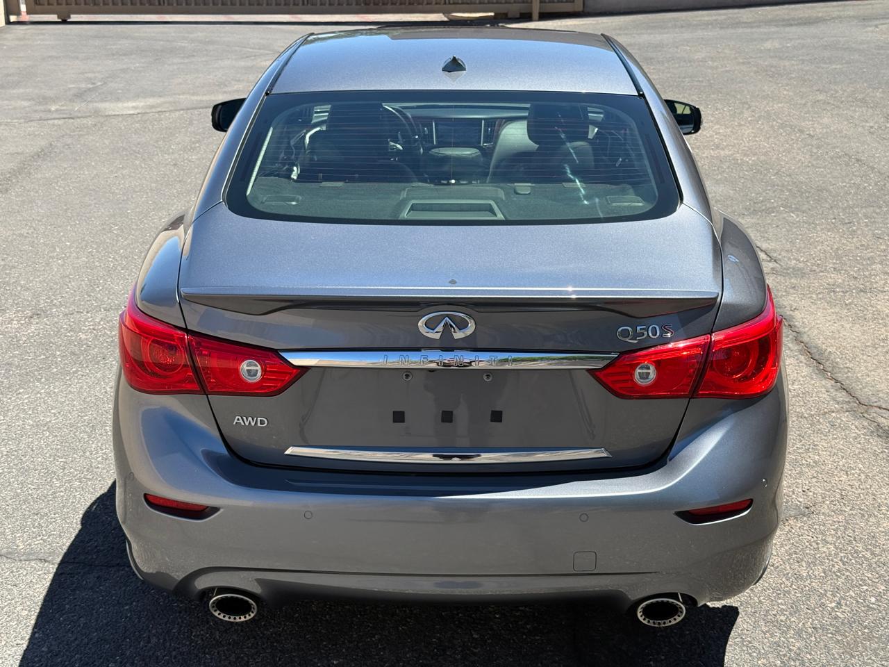 Infiniti Q50 Red Sport 400 AWD 2016