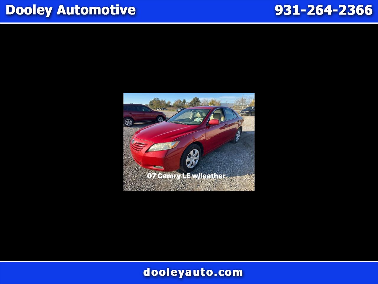2007 Toyota Camry XLE