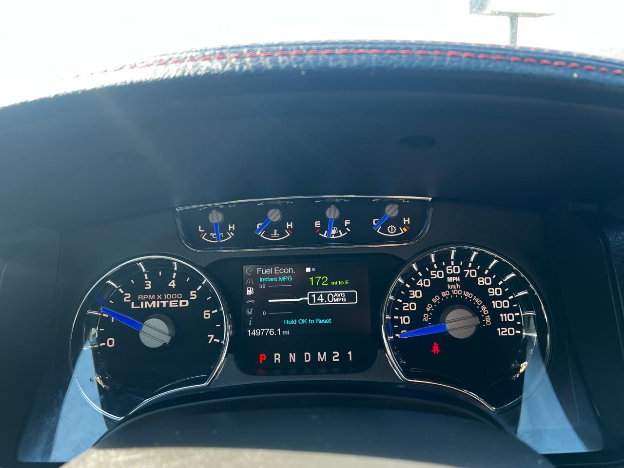 Ford F-150 Lariat SuperCrew 5.5-ft. Bed 4WD 2013