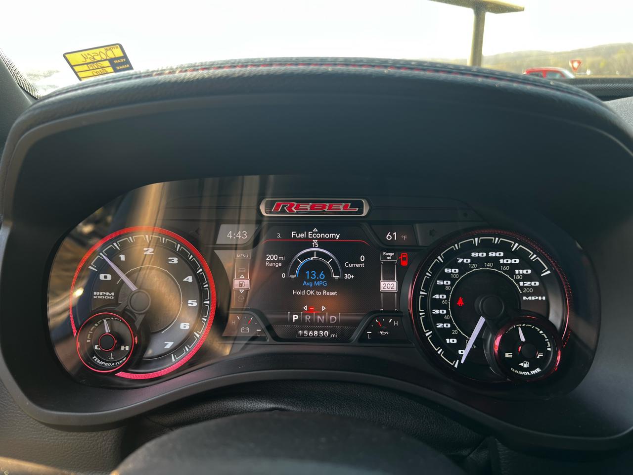 RAM 1500 Rebel Crew Cab SB 4WD 2019