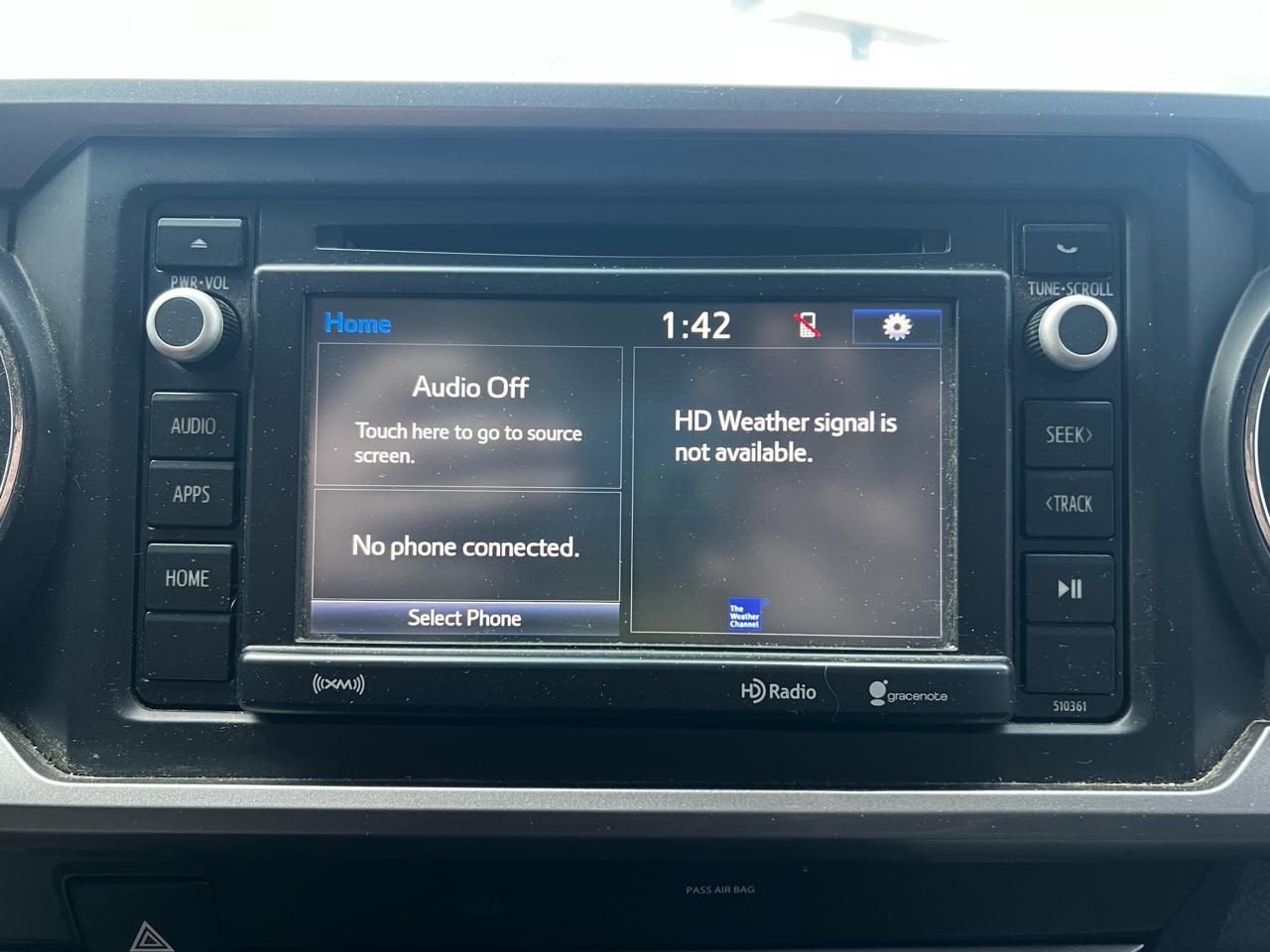 Toyota Tacoma SR5 Double Cab Long Bed V6 6AT 4WD 2019