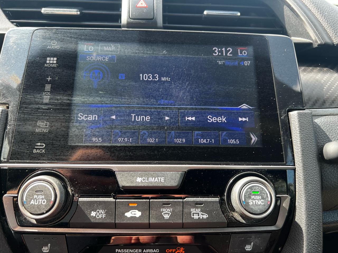 Honda Civic Sport Touring CVT 2018