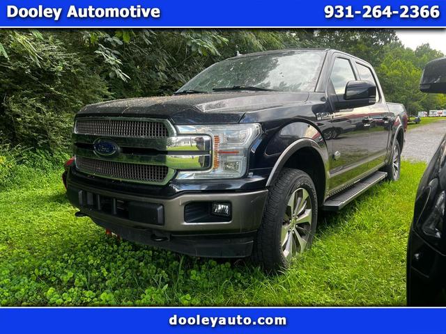 Black 2019 Ford F-150 Pickup Truck Four-Wheel Drive Automatic