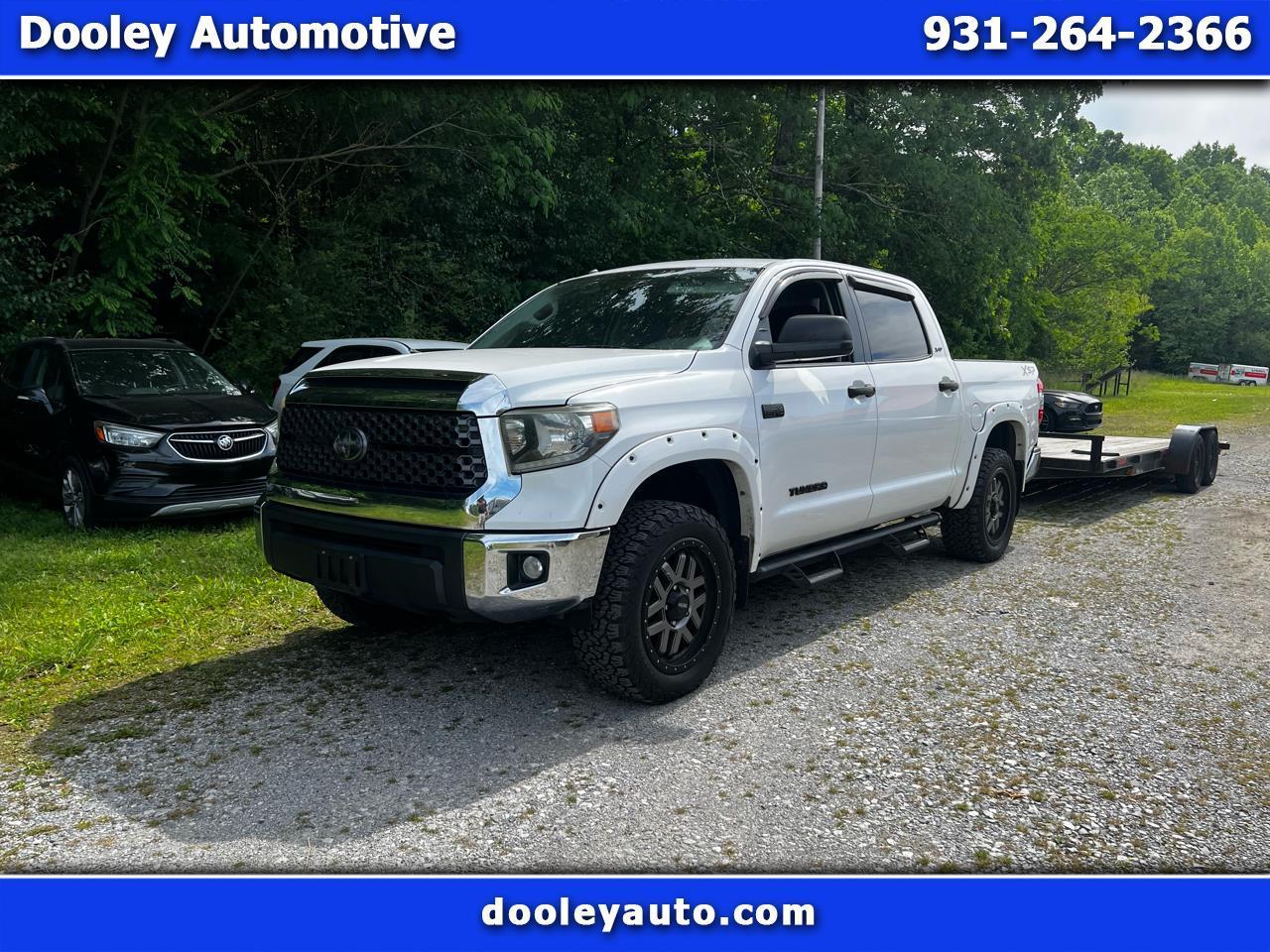 Toyota Tundra SR5 5.7L V8 FFV CrewMax 4WD 2018