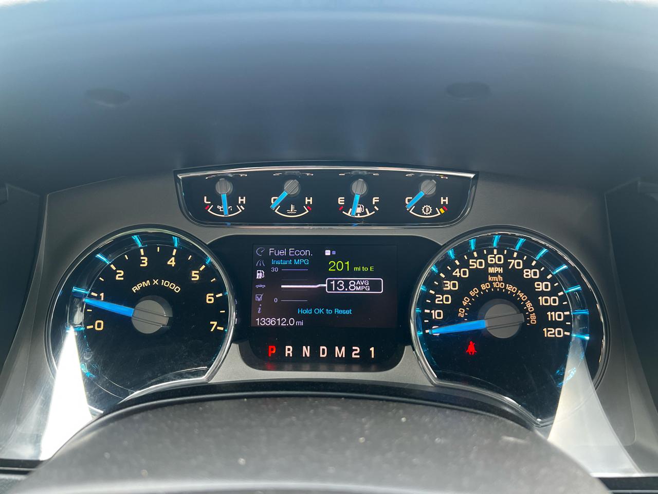 Ford F-150 Platinum SuperCrew 5.5-ft. Bed 4WD 2012
