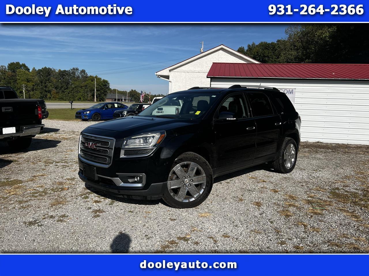 Black 2017 GMC Acadia SUV / Crossover All-Wheel Drive Automatic