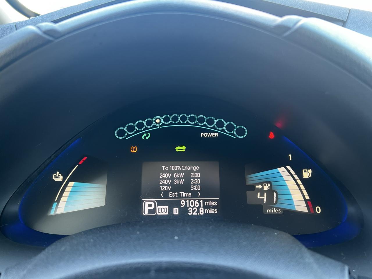 Nissan Leaf SV 2015