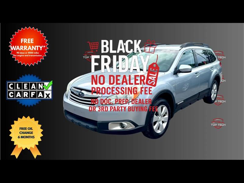 2012 Subaru Outback 2.5i Premium Wagon 4D