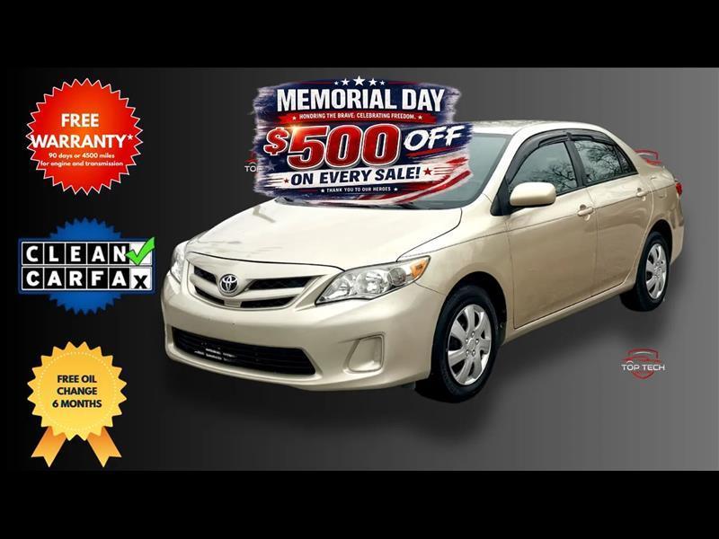 2011 Toyota Corolla LE Sedan 4D