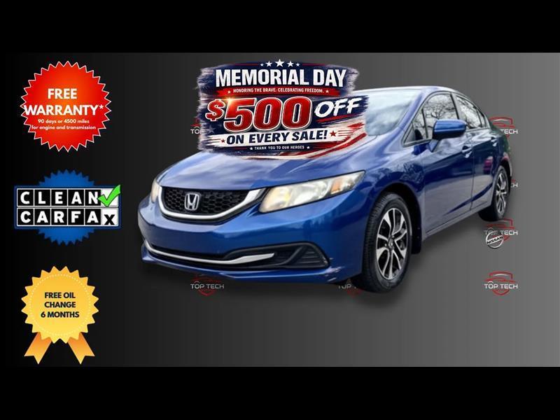 2014 Honda Civic EX Sedan 4D