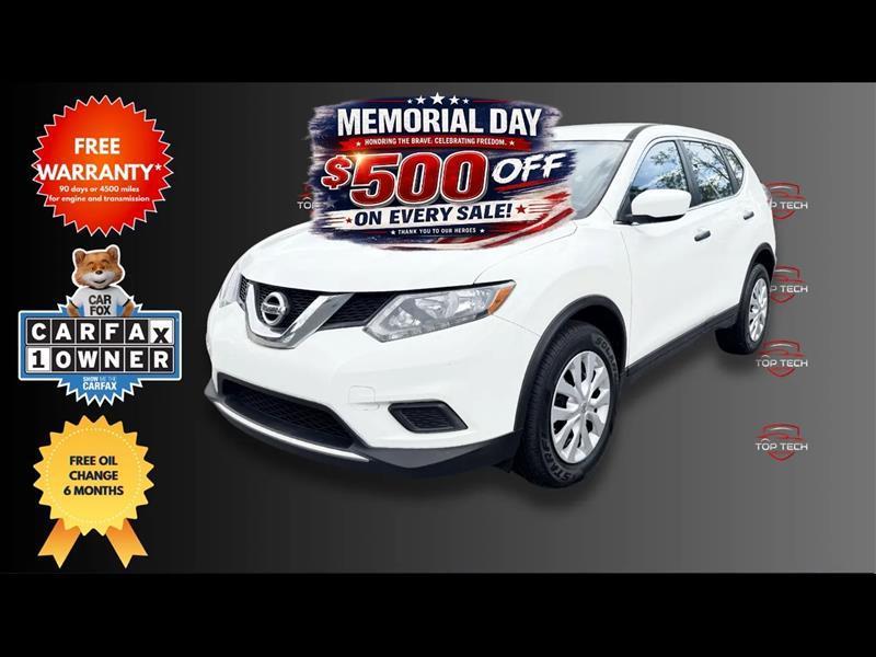 2016 Nissan Rogue S Sport Utility 4D