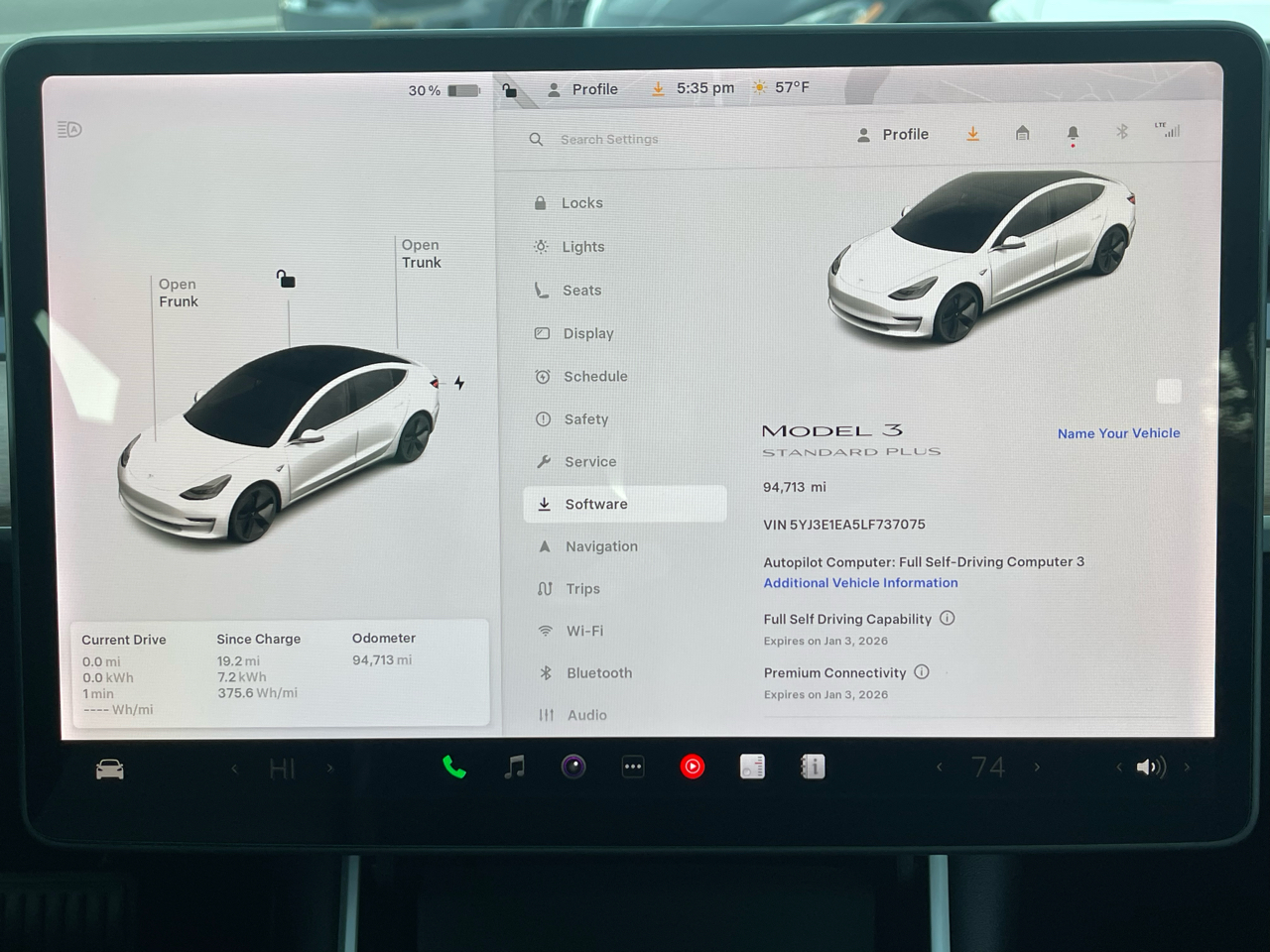 Tesla Model 3 Standard Range Plus 2020