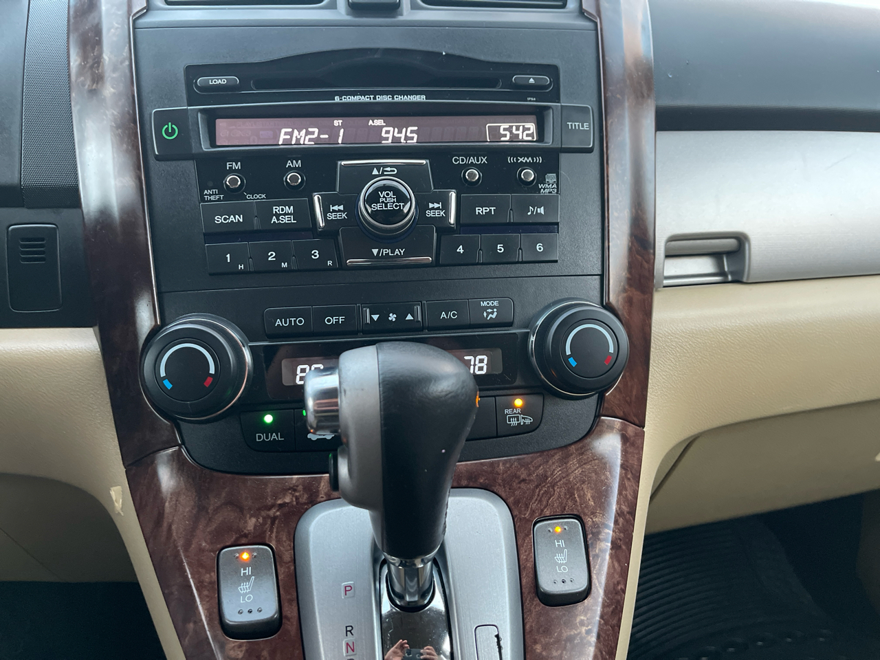 Honda CR-V EX-L 4WD 5-Speed AT 2011