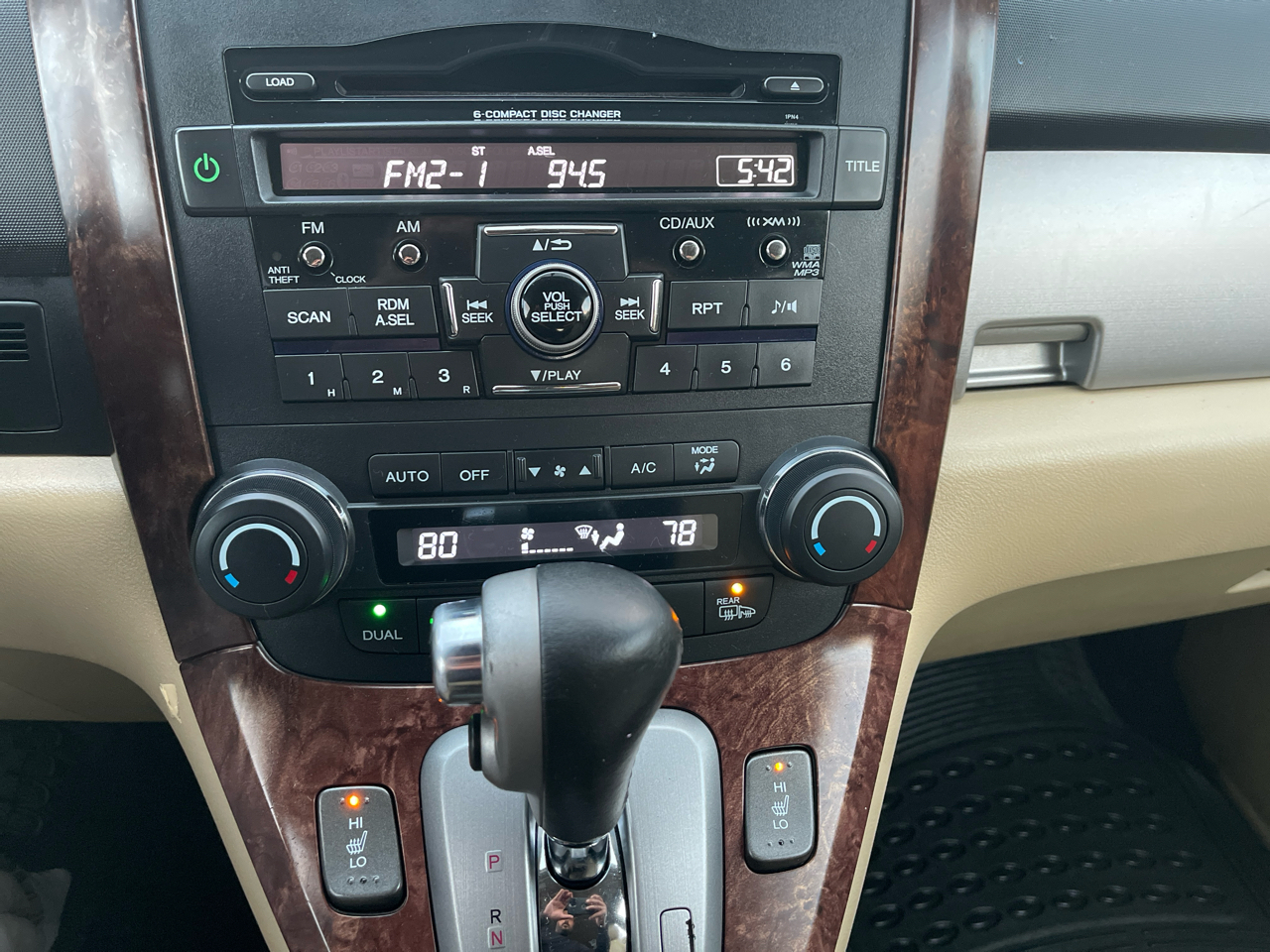 Honda CR-V EX-L 4WD 5-Speed AT 2011