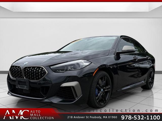 Black 2021 BMW 2 Series Sedan All-Wheel Drive 8-Speed Automatic