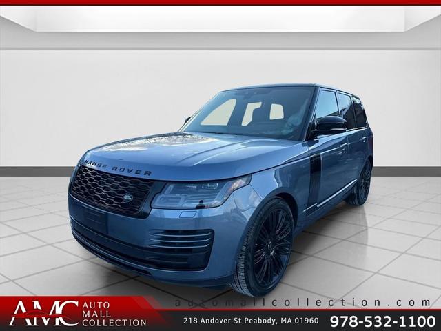 Blue 2020 Land Rover Range Rover HSE AWD SUV / Crossover All-Wheel Drive 8-Speed Automatic