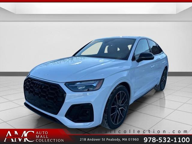 White 2023 Audi SQ5 Sportback 3.0T quattro Premium Plus AWD Sedan All-Wheel Drive 8-Speed Automatic