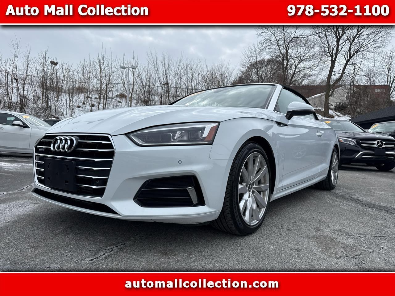 2018 Audi A5 Premium Plus Cabriolet quattro 7A