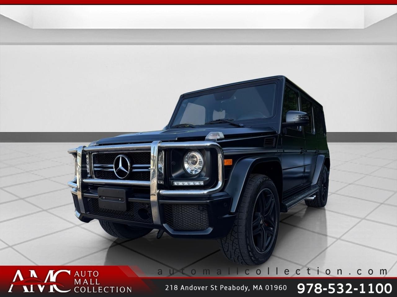 Black 2018 Mercedes-Benz G-Class SUV / Crossover All-Wheel Drive 7-Speed Automatic