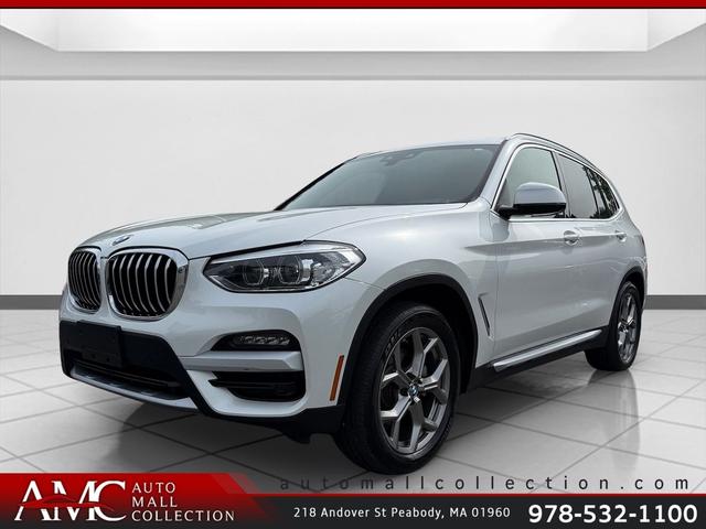 White 2021 BMW X3 SUV / Crossover All-Wheel Drive 8-Speed Automatic