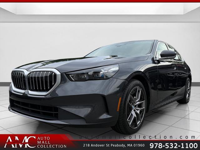Gray 2026 BMW 5 Series Sedan All-Wheel Drive 8-Speed Automatic