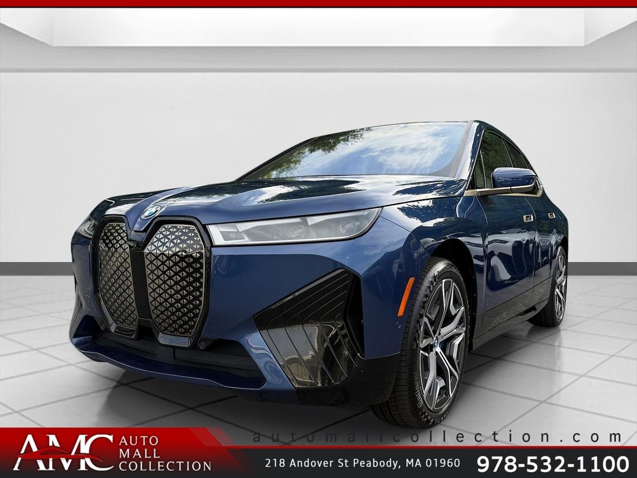 Blue 2024 BMW iX SUV / Crossover All-Wheel Drive Automatic