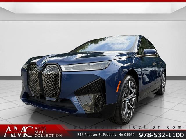 Blue 2024 BMW iX SUV / Crossover All-Wheel Drive Automatic