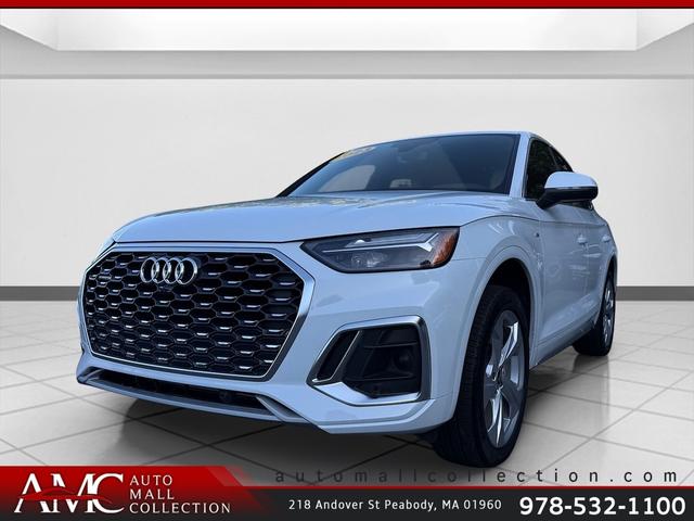 White 2023 Audi Q5 Sportback Sedan All-Wheel Drive Automatic