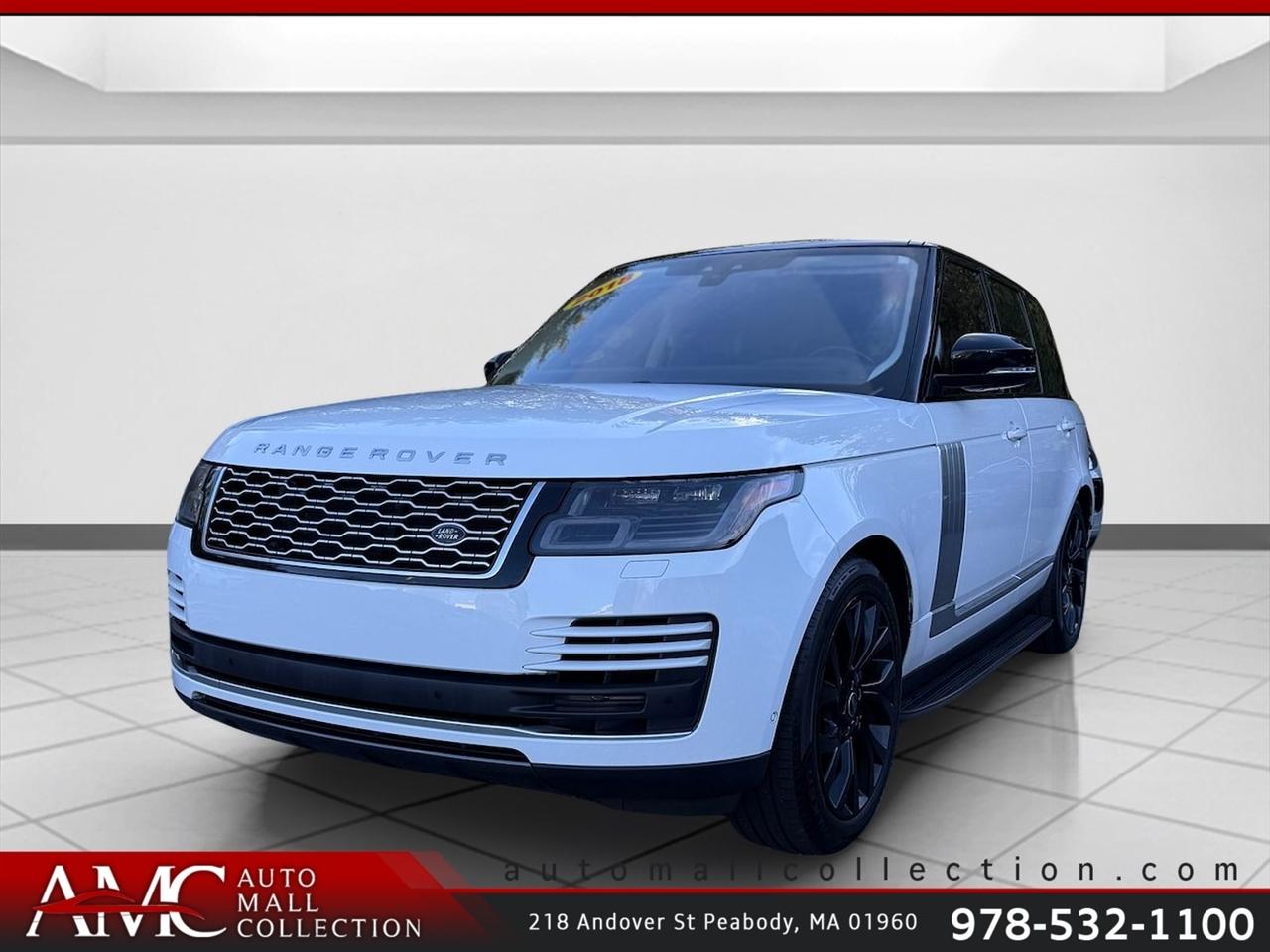 White 2018 Land Rover Range Rover SUV / Crossover All-Wheel Drive 